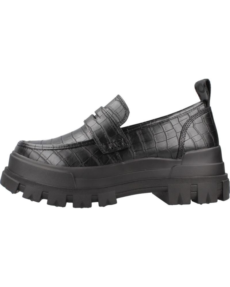 Mocasines de Mujer BUFFALO MOCASINES MUJER MODELO ASPHA LOAFER COLOR NEGRO BLKCROC