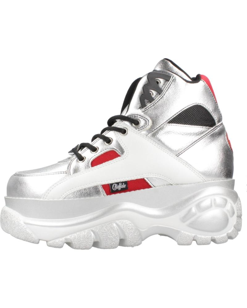 Botines de Mujer BUFFALO BOTINES MUJER MODELO 1340-14 2 0 COLOR PLATA SILVWHT
