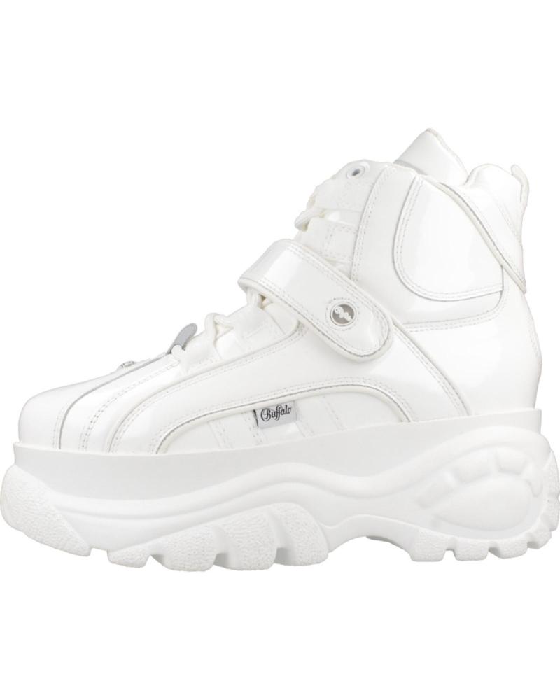 Botines de Mujer BUFFALO ZAPATILLAS MUJER MODELO CALF LTP COLOR BLANCO WHITE