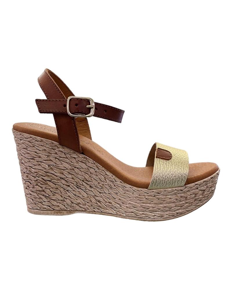 Sandálias de Mulher EVA FRUTOS SANDALIAS MUJER CUNA ALTA 1990 CUERO GRAB ORO VARIOS COLORES