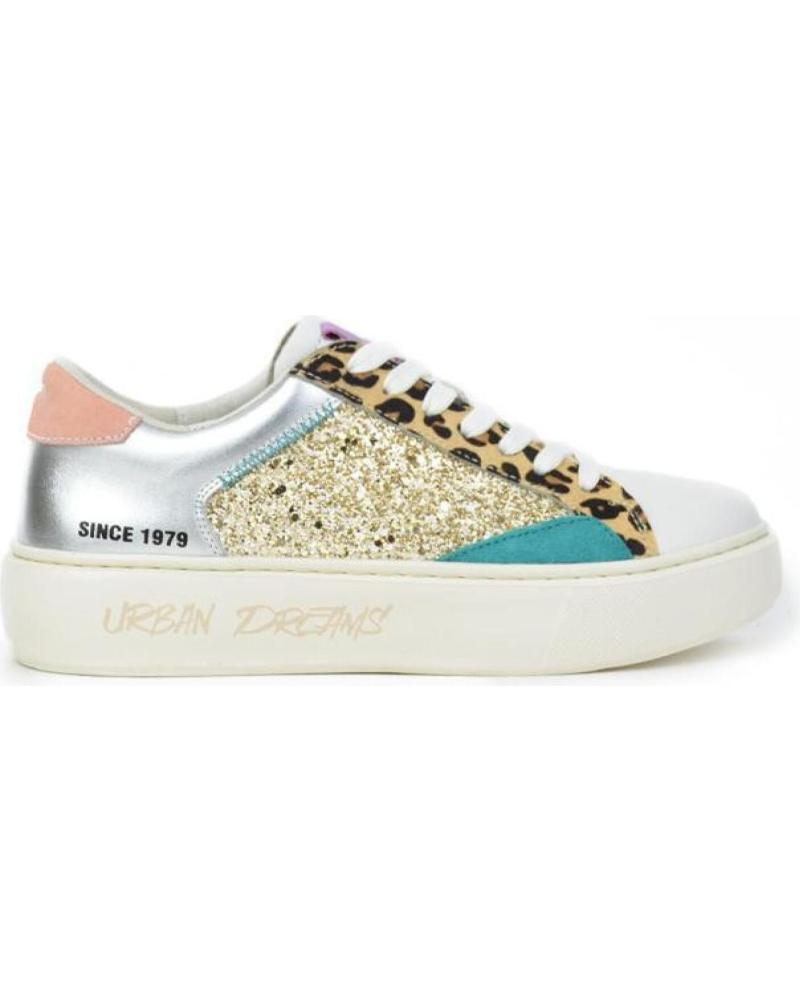 Deportivas de Mujer KANGAROOS DEPORTIVAS DE MUJER K178-15 PLATA-BRIG BEIG-BLCO-LEOPPLATA-BRIG BEIG-BLCO