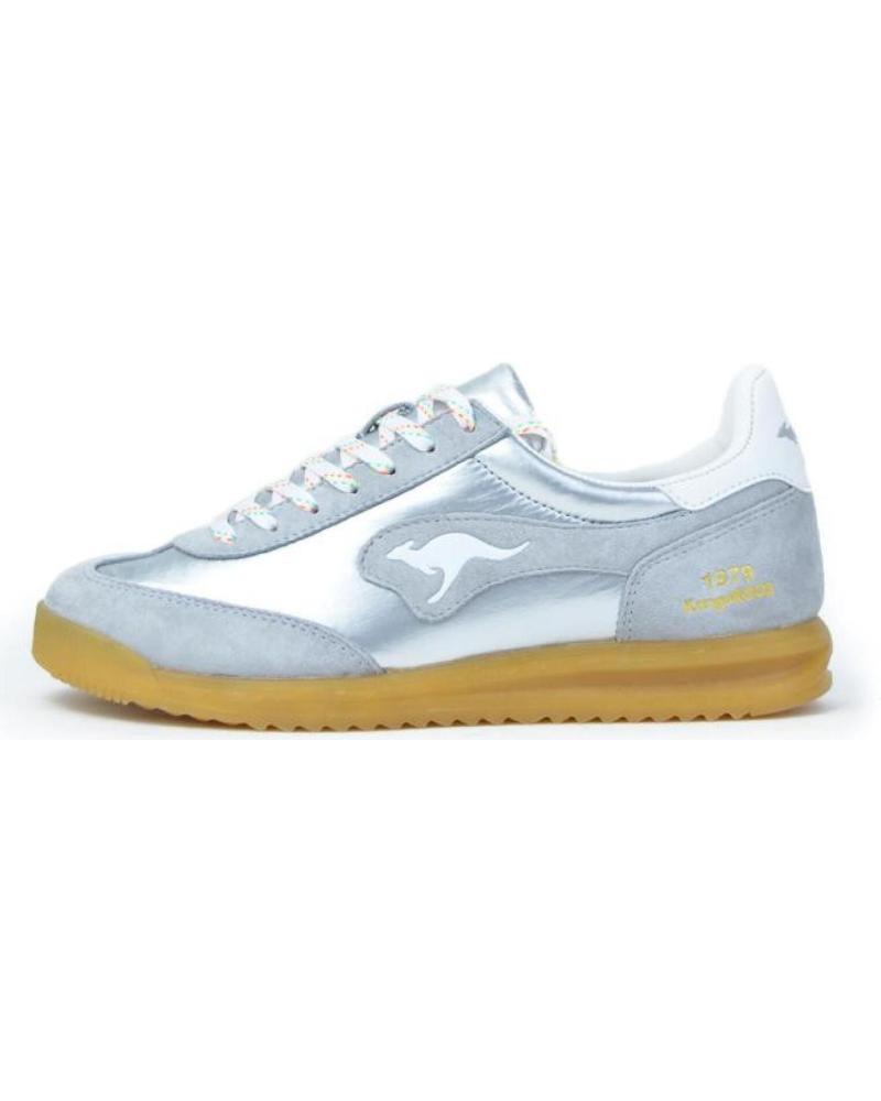Deportivas de Mujer KANGAROOS DEPORTIVAS DE MUJER K170-9 ANTE GRIS COMB PLATAANTE GRIS COMB PLATA
