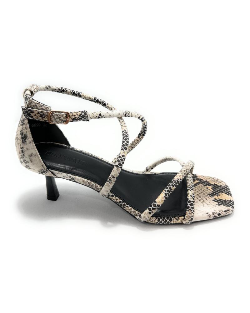 Sandálias de Mulher BUONAROTTI SANDALIAS MUJER TACON TIRAS CRUZADAS SER VARIOS COLORES