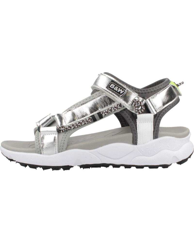 Sandálias de Mulher e Menina BW BREAK WALK SANDALIAS NINA BREAK WALK MODELO BJSH360005 COLOR PLATA SILV SILVER