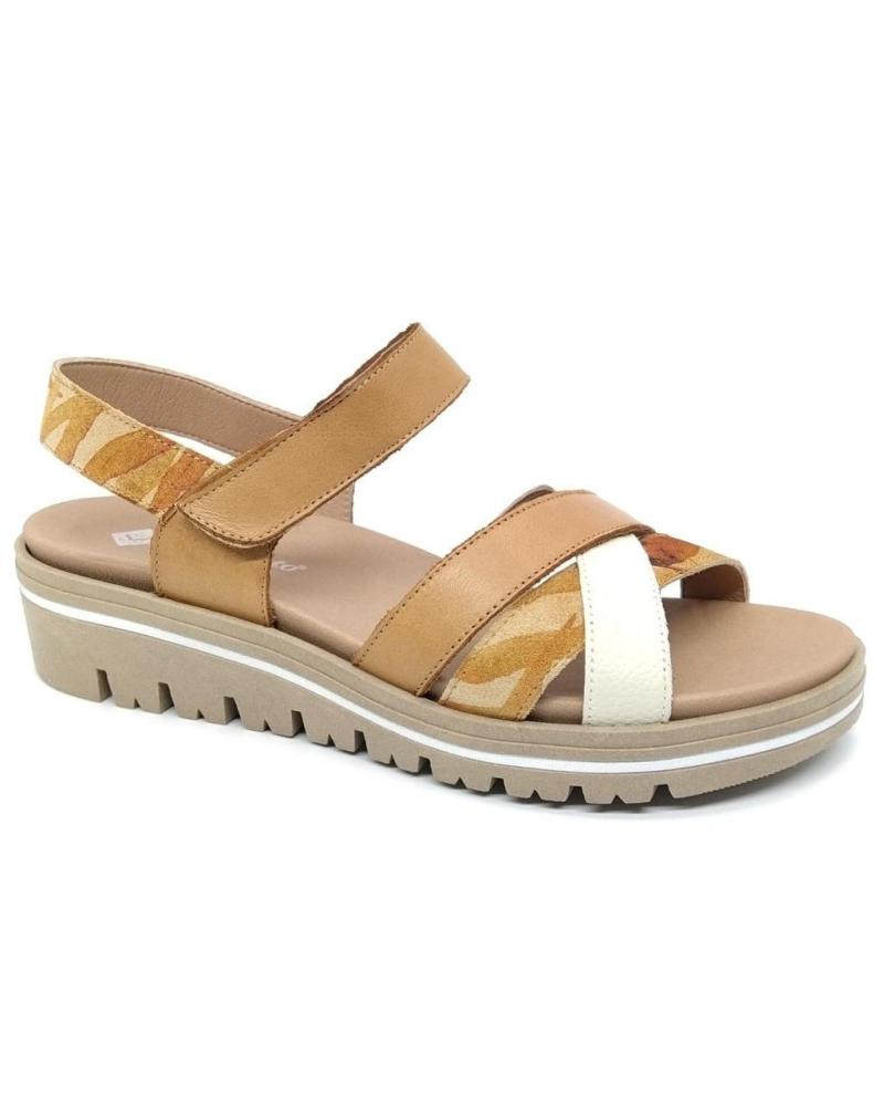 Sandalias de Mujer PIESANTO SANDALIA 220784 CAMEL MARRóN