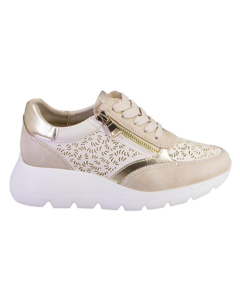Sapatilhas de Mulher AMARPIES 28403 ZAPATILLAS CASUAL DE MUJER BEIGE