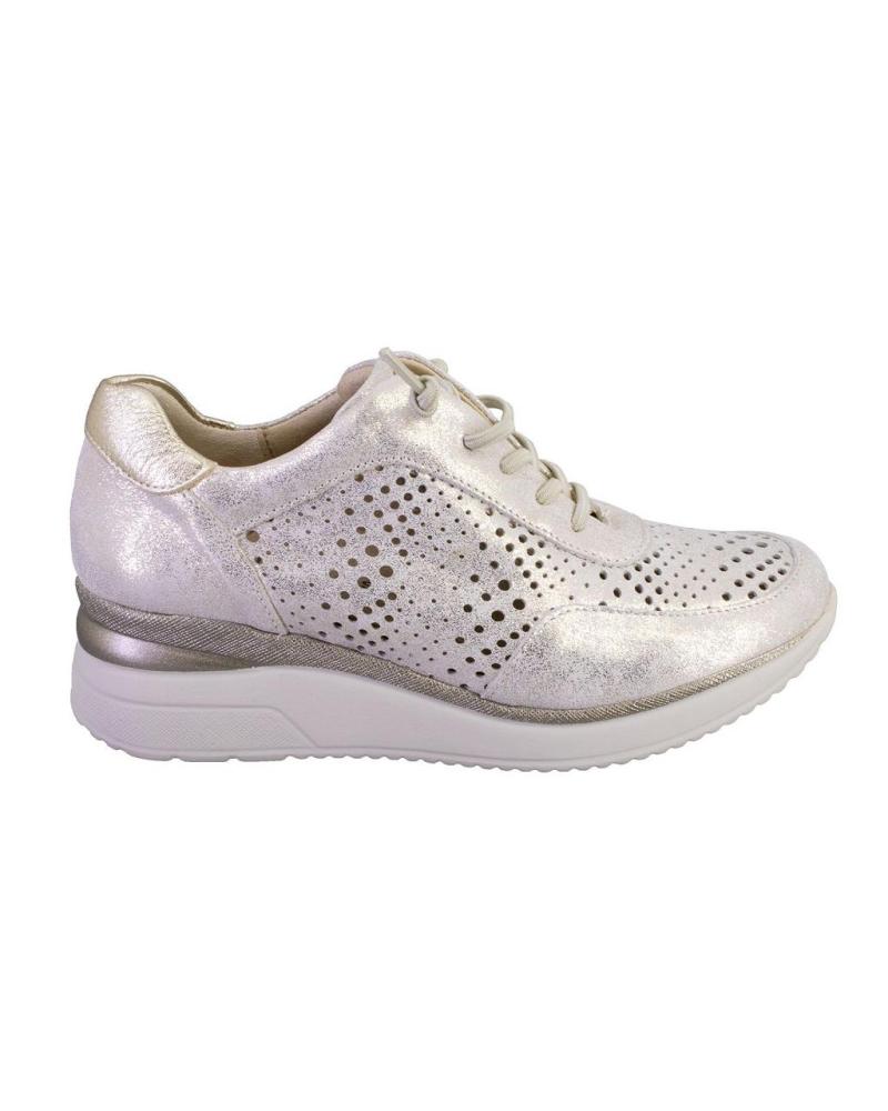Deportivas de Mujer PITILLOS 10430 ZAPATILLAS CASUAL DE MUJER PIEL ORO
