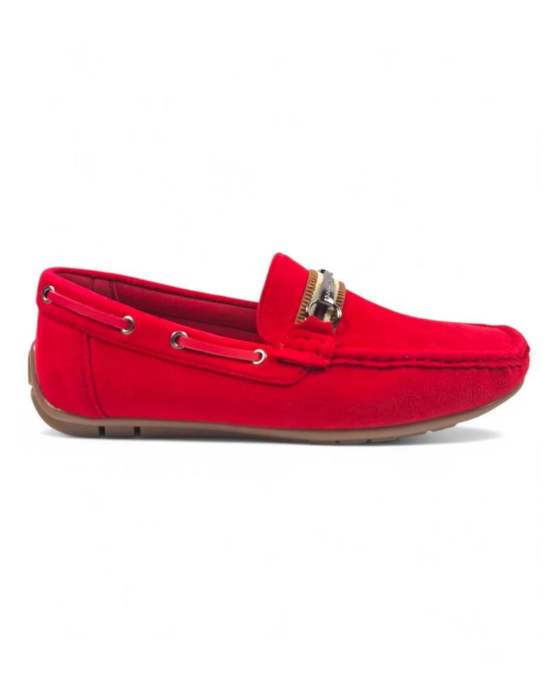 Mocasines de Hombre TIMBOS MOCASIN COMODO DE HOMBRE 131320 ROJO