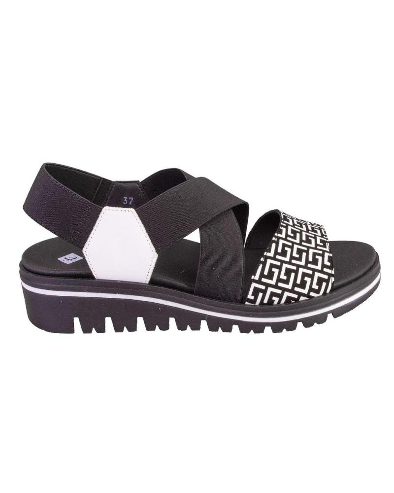 Sandalias de Mujer PIESANTO 250787 SANDALIAS DE MUJER PIEL NEGRO