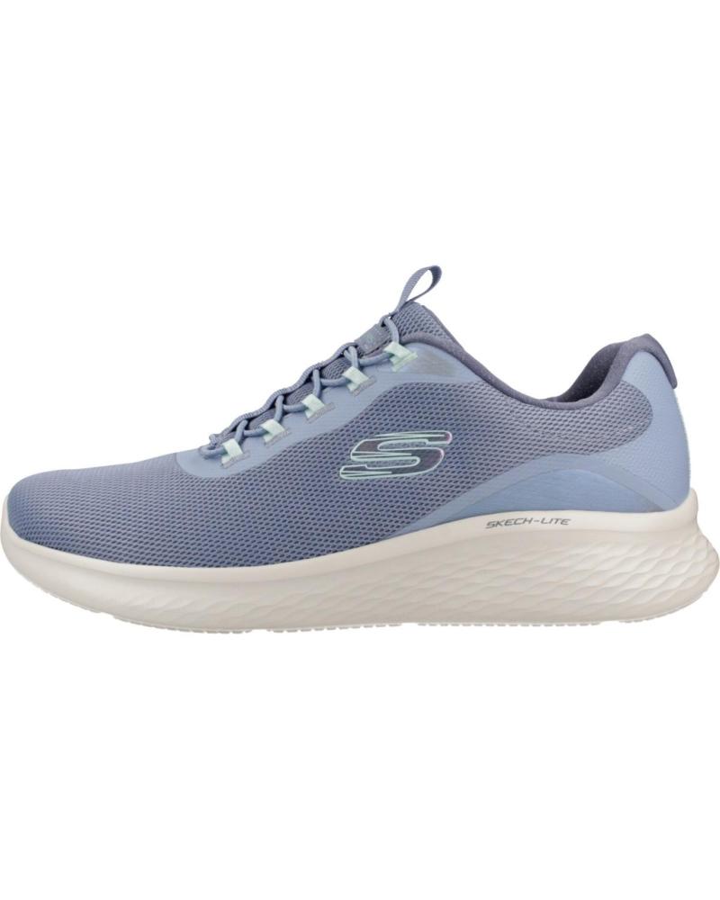SKECHERS ZAPATILLAS VAPORE FOAM AZUL GRIS PARA MUJER SLT