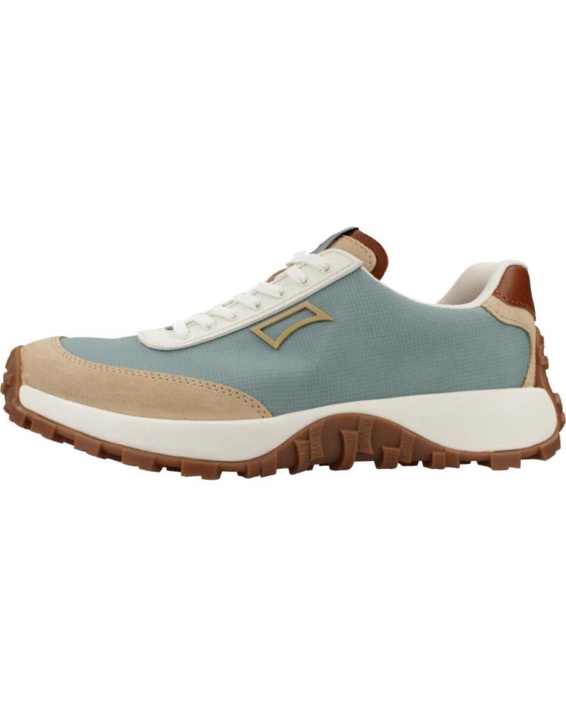 Deportivas de Mujer CAMPER ZAPATO CASUAL DRIFT TRAIL DE TELA Y SERRAJE CON SUELA VIBRAM VERDE