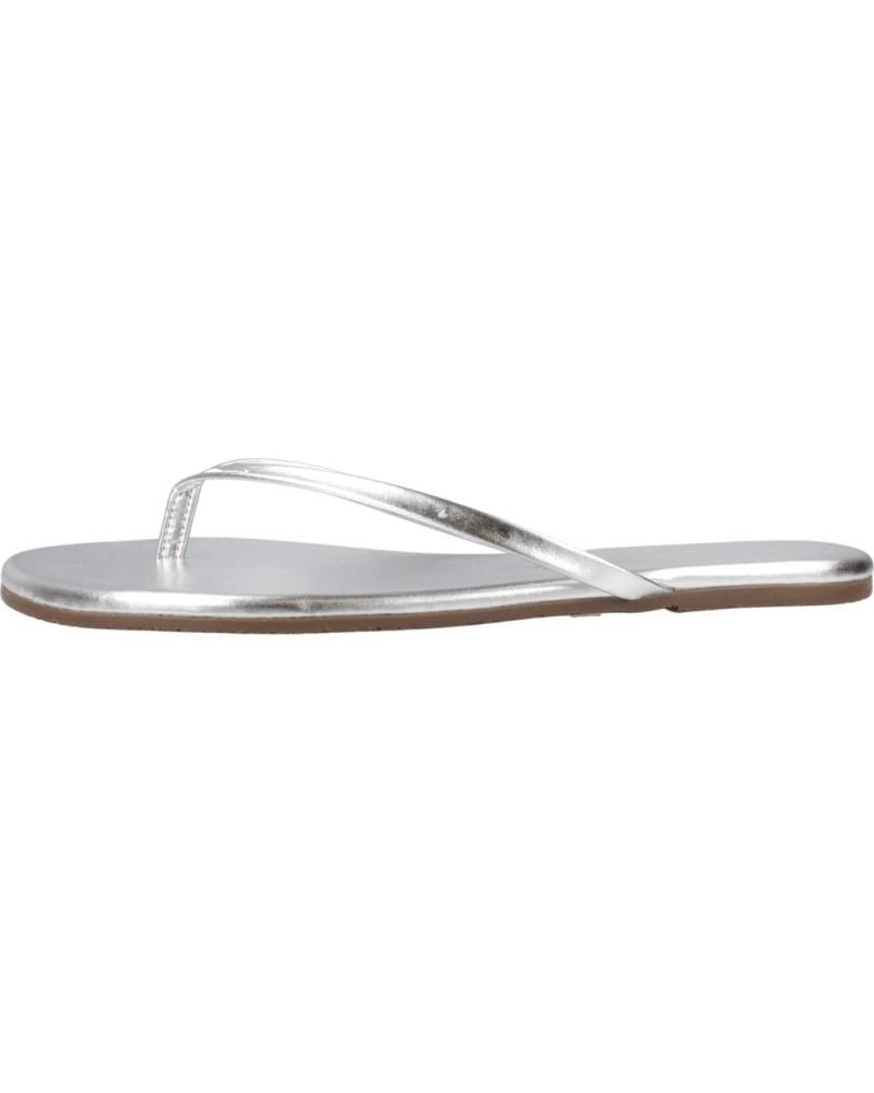 Chanclas de Mujer TKEES SANDALIAS MUJER MODELO TKEMETALLICS COLOR PLATA FRYLST