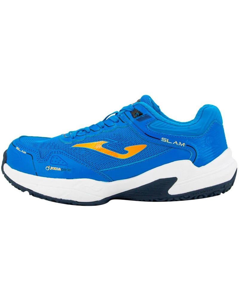 ZAPATILLAS DE PADEL JOMA SLAM JR 2504 ROYAL AZUL PARA NIÑOS UNISEX AZUL