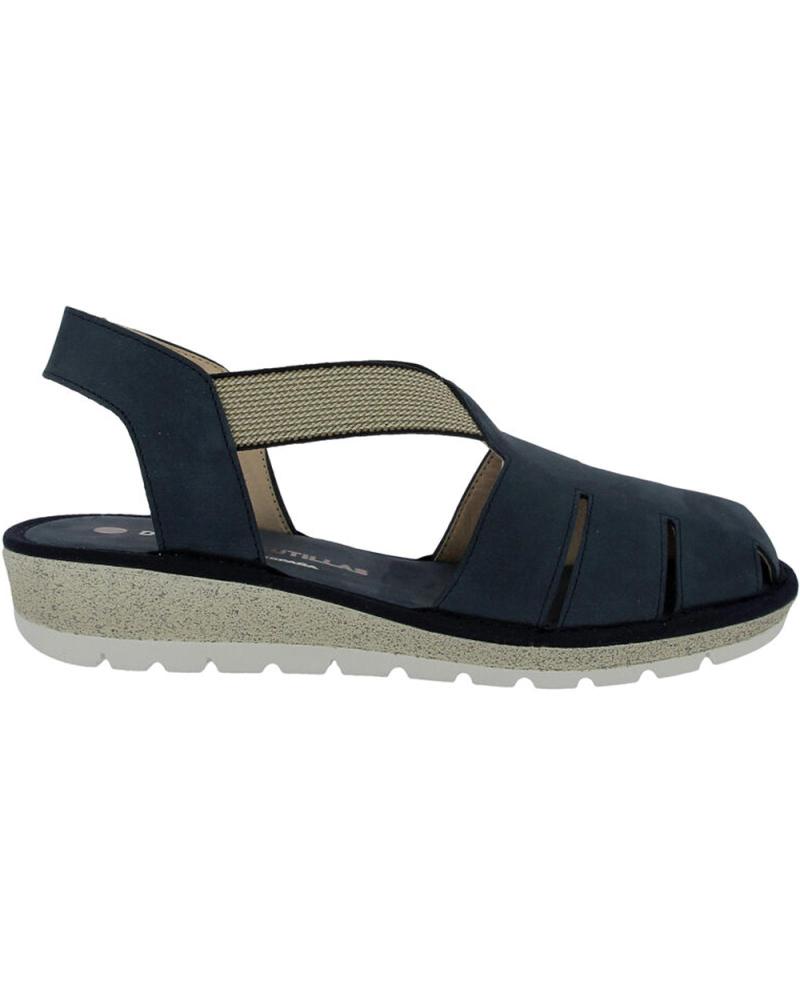 Sandálias de Mulher D`CUTILLAS SANDALIA CANGREJERA PARA MUJER DOCTOR CUTILLAS 35336 ELASTIC MARINO