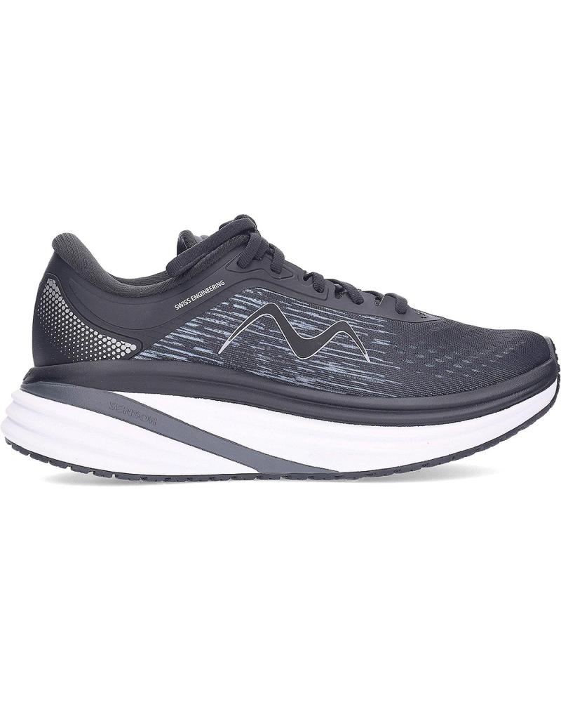 Sapatilhas de Homem MBT DEPORTIVAS RUN 703325 M-3000 LACE UP DARKBLACK