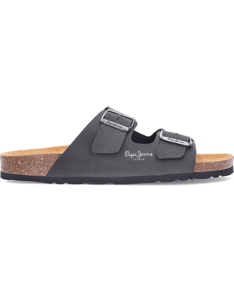 Pepe Jeans Sandalias Double Velour PMS80003 Black