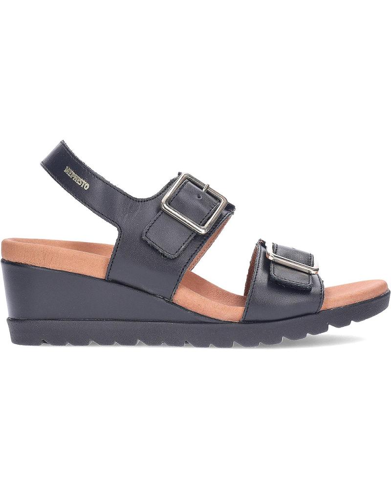 Sandálias de Mulher MEPHISTO SANDALIAS DE PIEL YSABEL BLACK