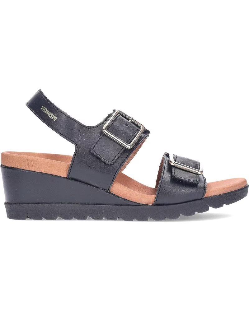 Sandalias de Mujer Mephisto Sandalias de Piel Ysabel Black – imagen 1