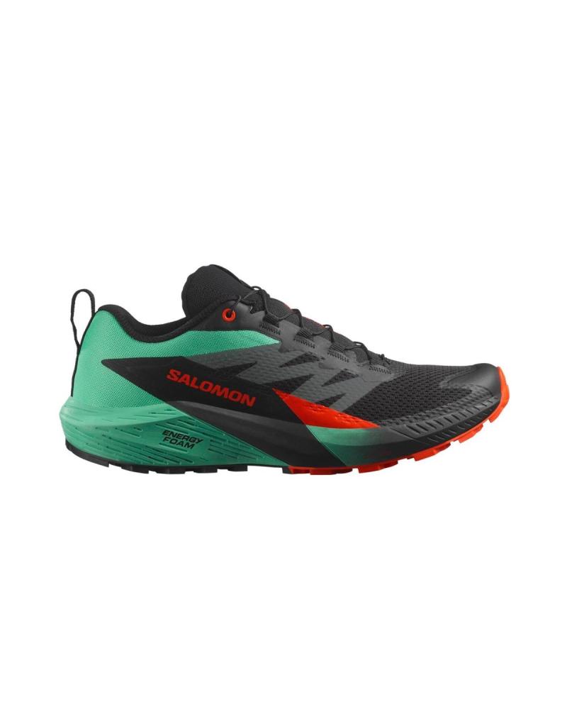 Deportivas de Hombre SALOMON ZAPATILLAS TRAIL RUNNING BLACK-BAY-CHERRY TOMATO