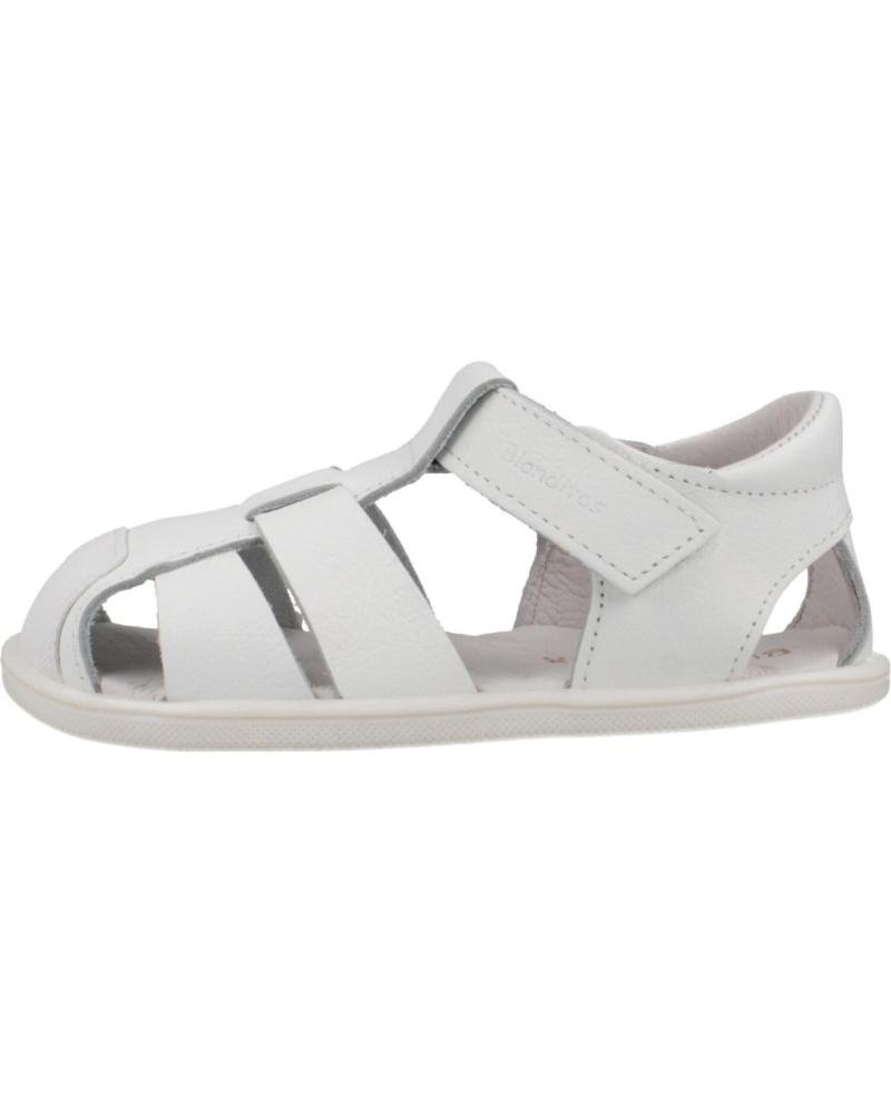 BLANDITOS SANDALIAS NINO MODELO COSTABD COLOR BLANCO BLANCO25