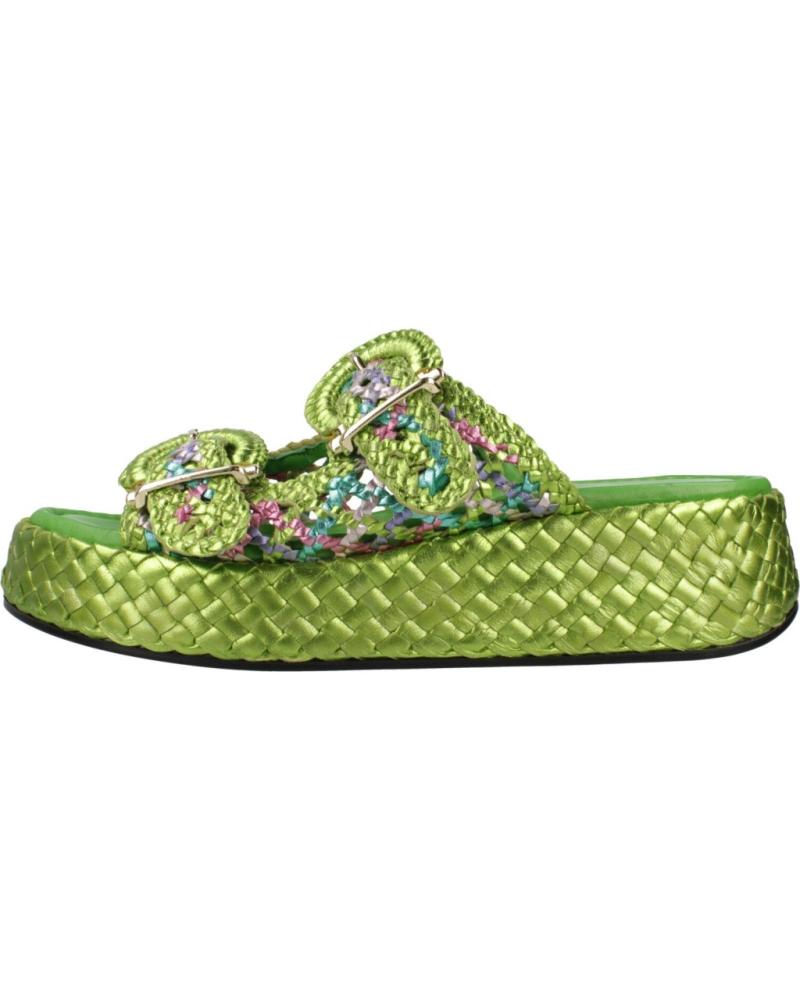 Sandálias de Mulher PONS QUINTANA SANDALIAS MUJER MODELO MAUI COLOR VERDE VCN