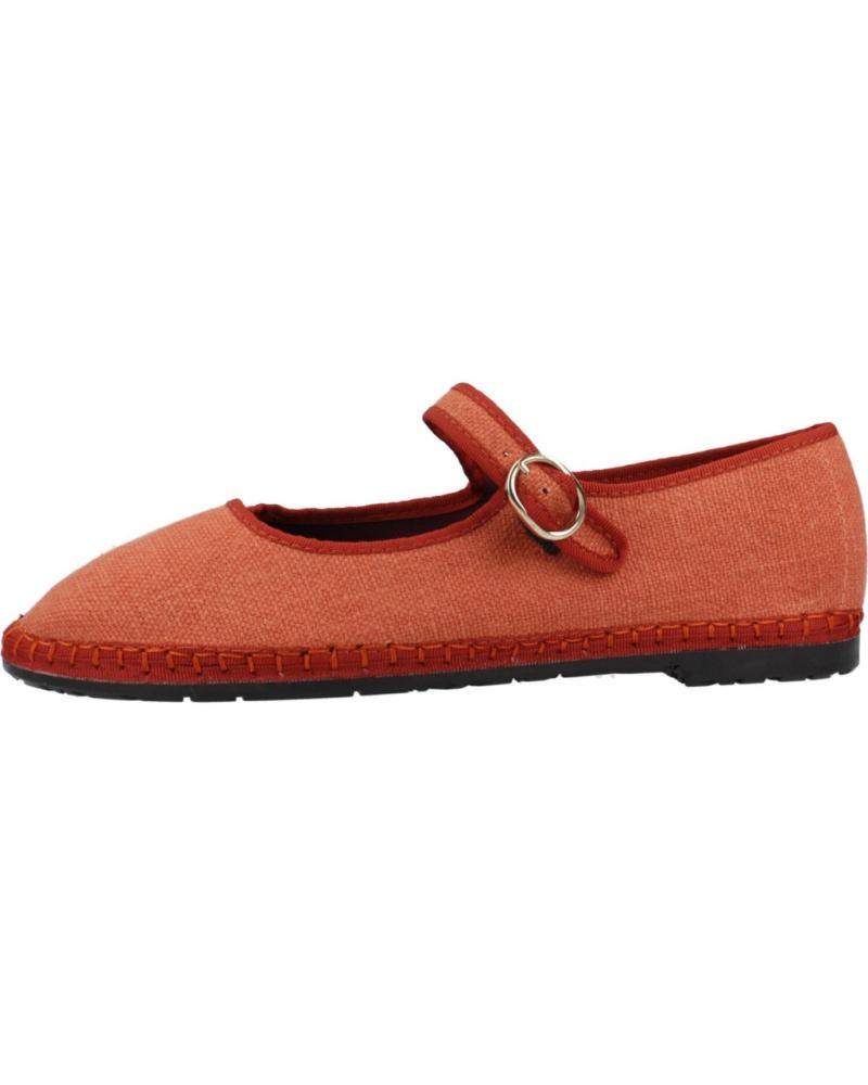 Sabrinas de Mulher FLABELUS BAILARINAS MUJER MODELO ANASTASIA COLOR NARANJA TEJA
