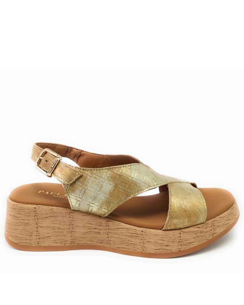 Sandalias de Mujer PAULA URBAN 33-787 PIEL MARRON