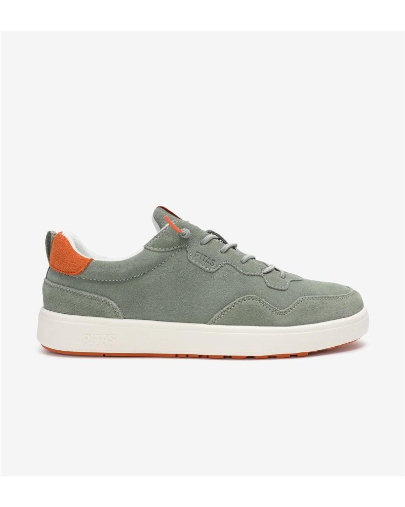 Sapatos de Homem WALK IN PITAS 54 MAHON ZAPATILLA DEPORTIVA DE HOMBRE DE SERRAJE - VERDE