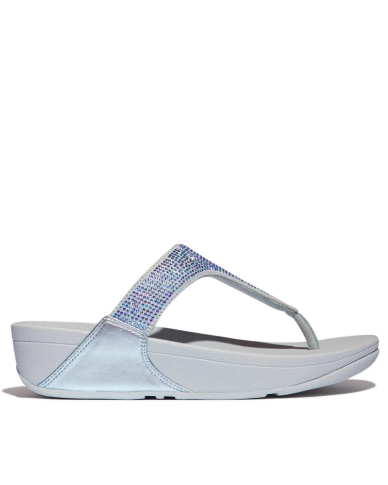 Sandalias de Mujer FITFLOP LULU CRYSTAL EMBELLI AZUL