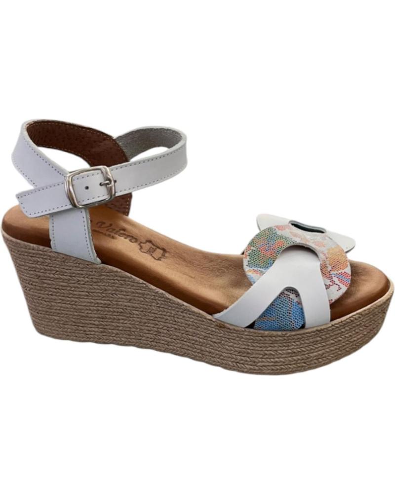 Sandálias de Mulher FANNY VALERO SANDALIA CUNA 218 BLANCO VARIOS COLORES