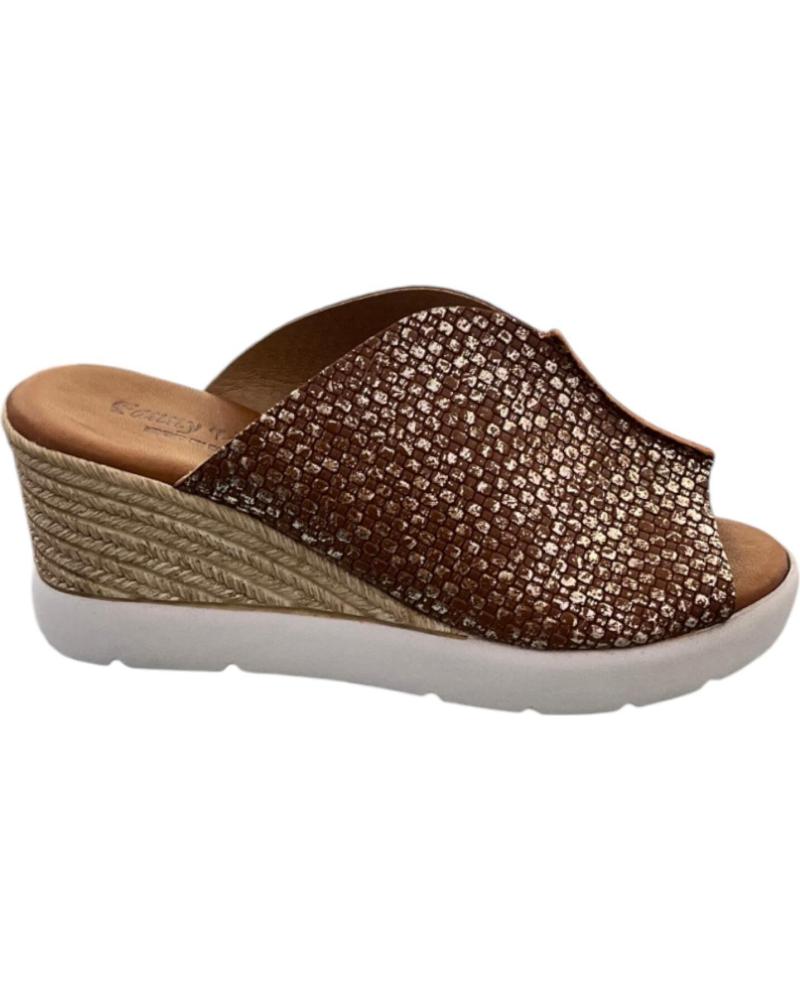 Sandálias de Mulher FANNY VALERO ZUECO CUNA 207 NUEZ VARIOS COLORES