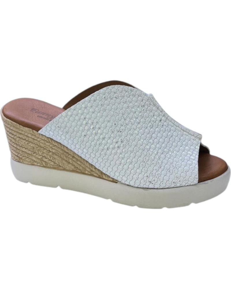 Sandálias de Mulher FANNY VALERO ZUECO CUNA 207 PLATA VARIOS COLORES