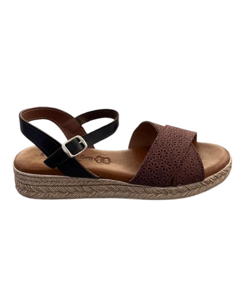 Sandálias de Mulher FANNY VALERO SANDALIA 410 MARRON VARIOS COLORES