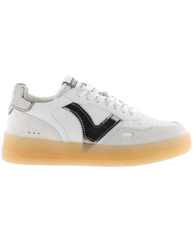 Sapatilhas de Mulher VICTORIA DEPORTIVA PARA MUJER 1257130 SEUL EFECTO PIEL ACERO