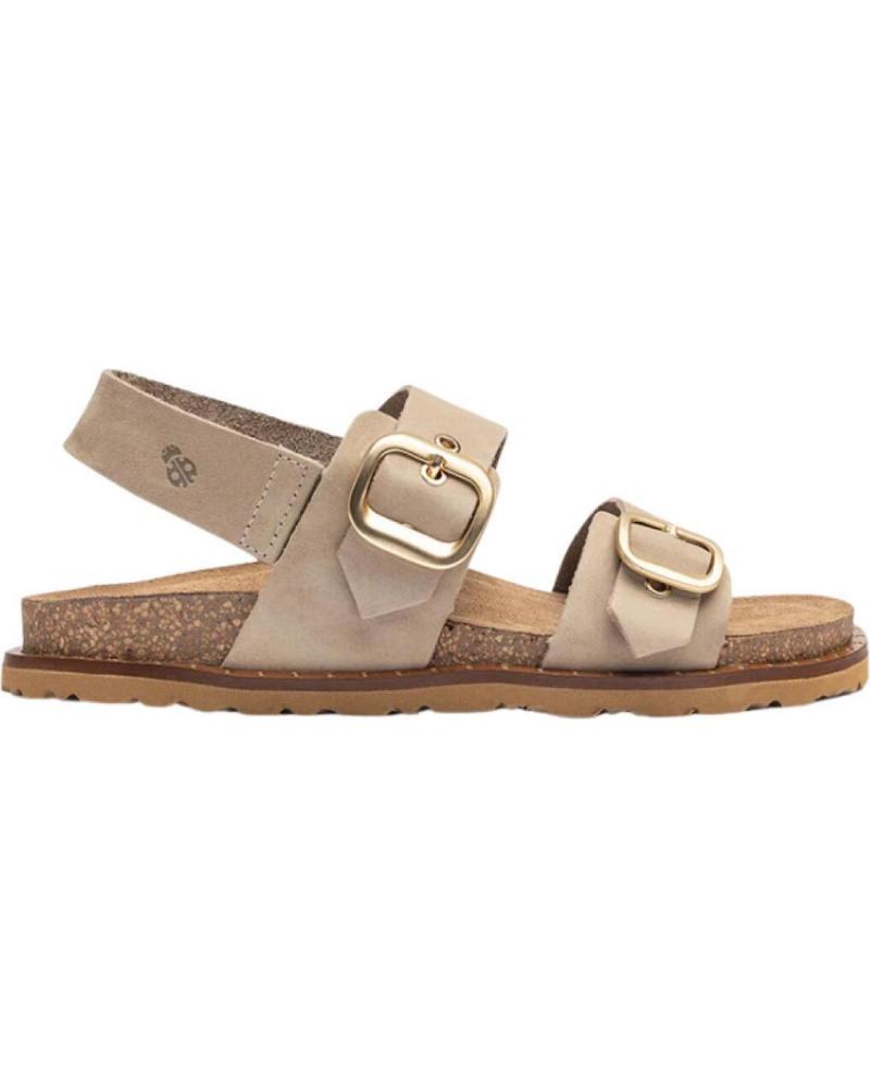 Sandálias de Mulher YOKONO SANDALIA MUJER BOLUS-252 MARRóN
