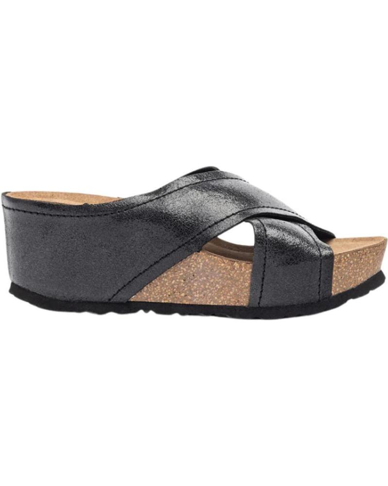 Sandálias de Mulher YOKONO SANDALIA MUJER BARI-257 NEGRO