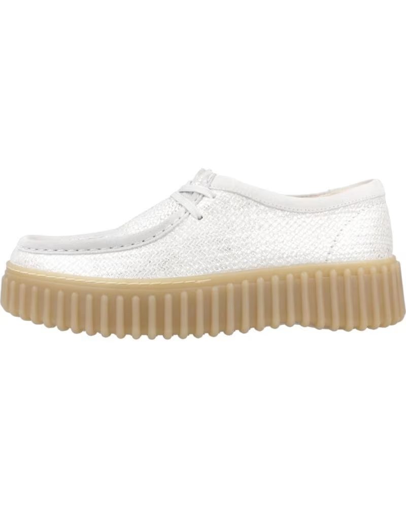 Clarks Zapatos Casual Mujer Modelo Torhill Bee Color Plata Silver