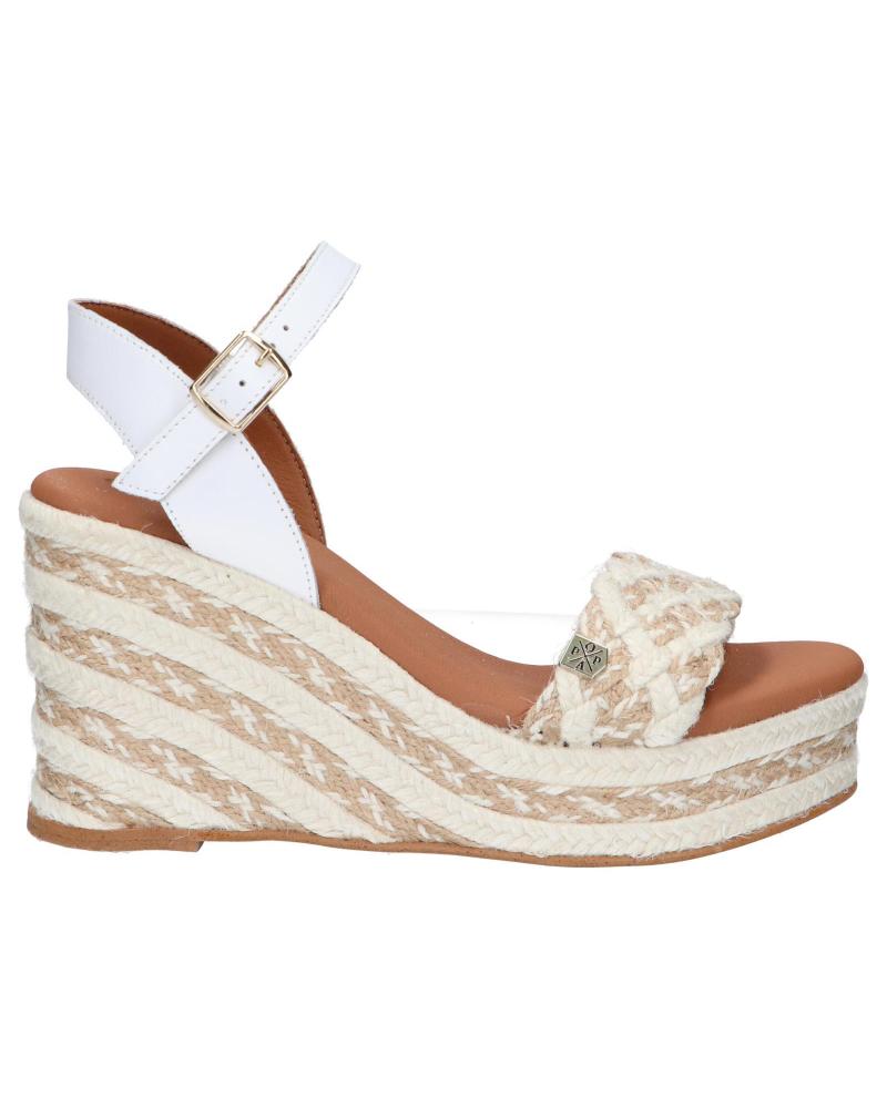 Sandalias de Mujer POPA SANDALIA YUTE TRENZADO BLANCO