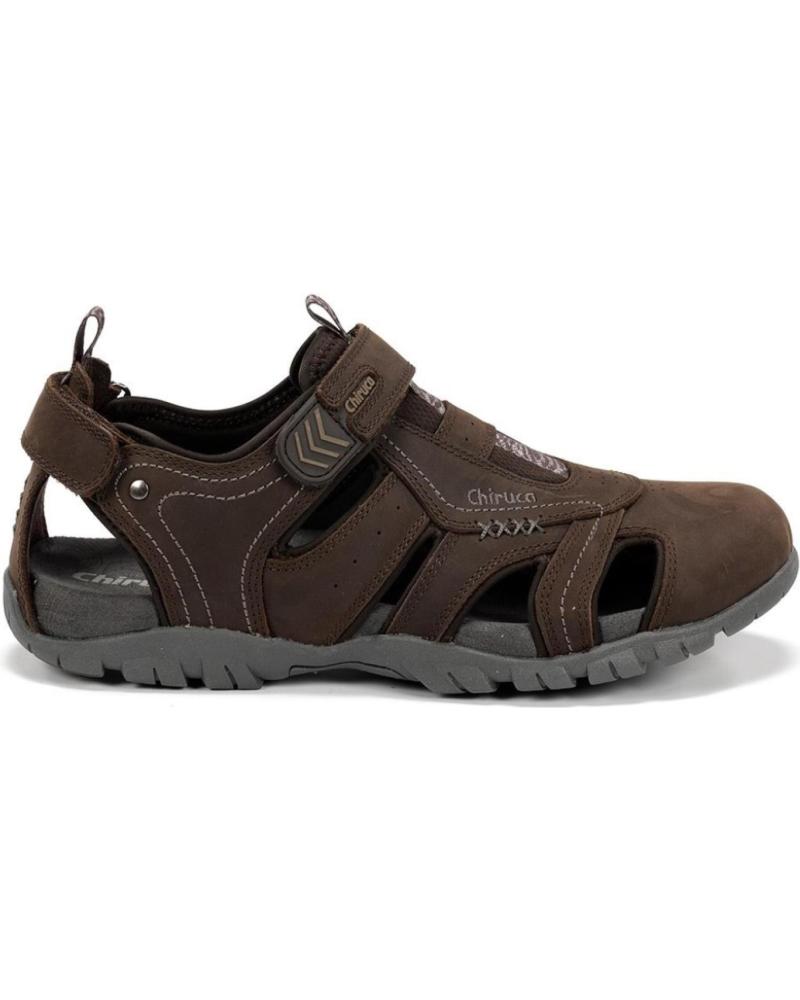 SANDALIAS CONFORT CHIRUCA BRUNEI 02 PARA HOMBRE - MARRÓN MARRON