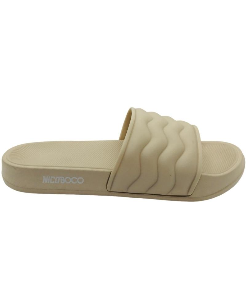 Chinelos de Mulher NICOBOCO CHANCLA AGUA MUJER NEYMO 42-515 060 BEIG