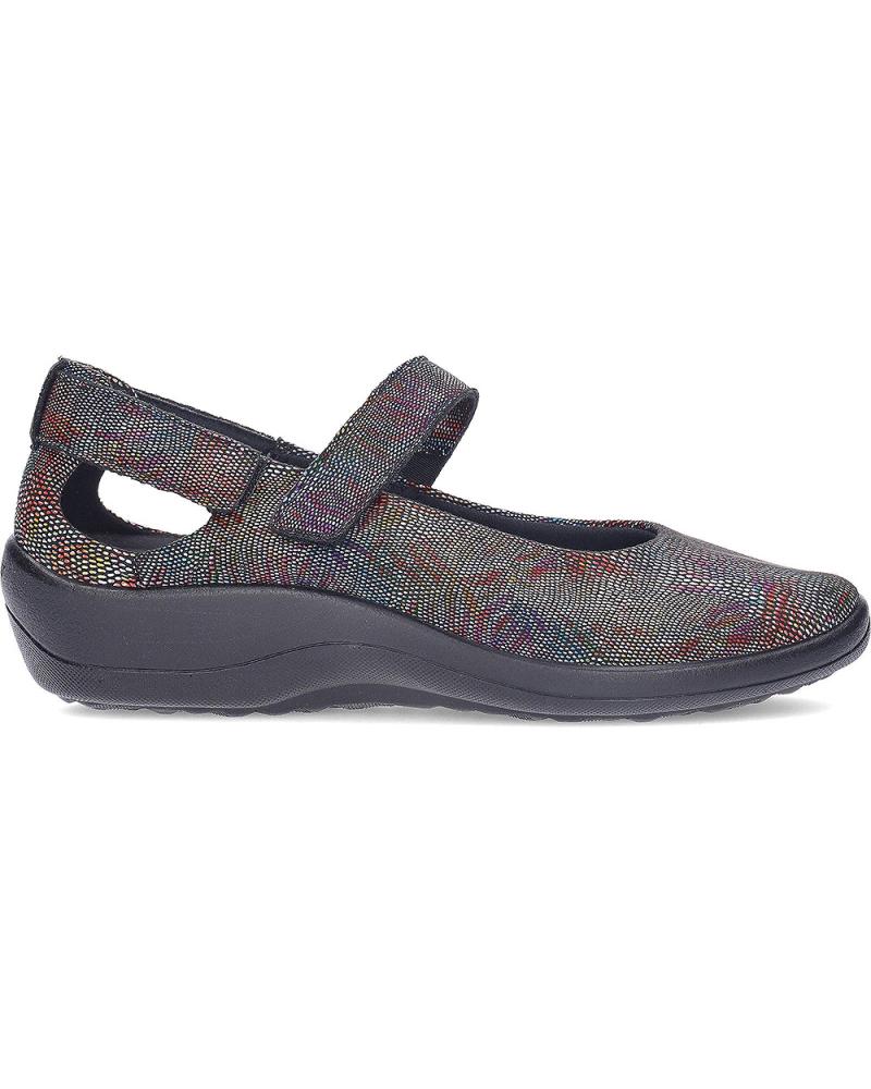 Sabrinas de Mulher ARCOPEDICO MINAVI LICRA ESTAMPADA NEGRA NEGRO