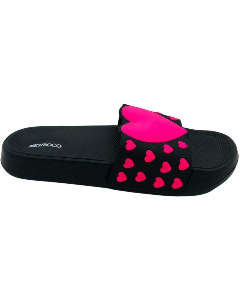 Chanclas de Niña NICOBOCO CHANCLA AGUA NINA LOVE 42-520 070 NEGRO