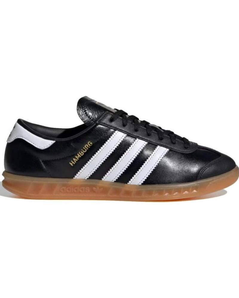 Deportivas de Mujer ADIDAS HAMBURG WOMAN JI2626 CORE - CLOUD WHITE - GUM - 36 BLACK