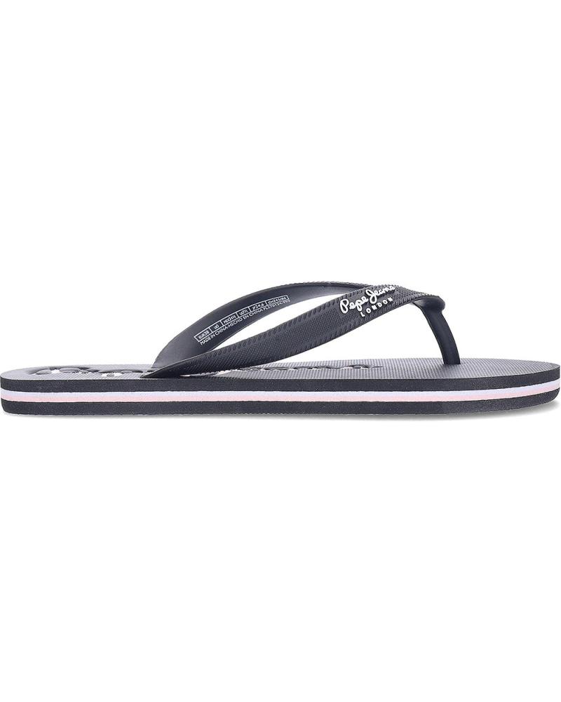 Chanclas de Mujer PEPE JEANS CHANCLAS PEPE JEANS BAY BEACH MUJER NEGRAS PLS70124 BLACK