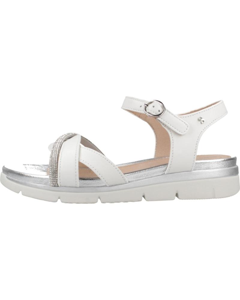 Sandalias de Mujer STONEFLY ELODY-25 PIEL BLANCA ORO