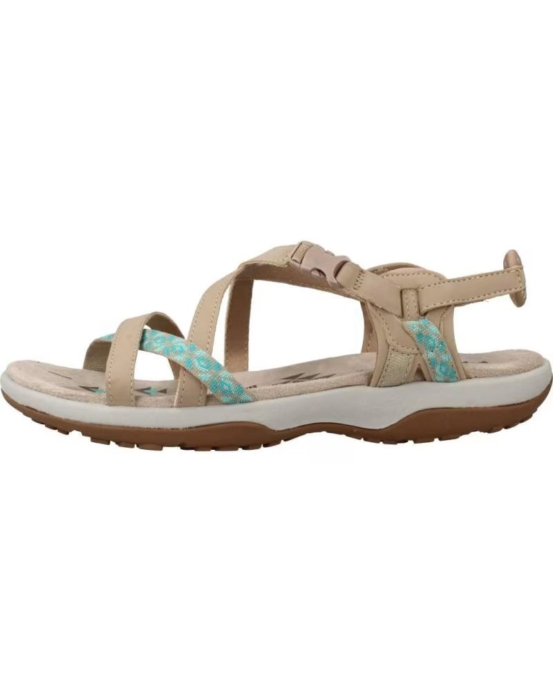Skechers Sandalias Mujer Modelo Reggae Slim Vacay Color Marron Claro Tpe