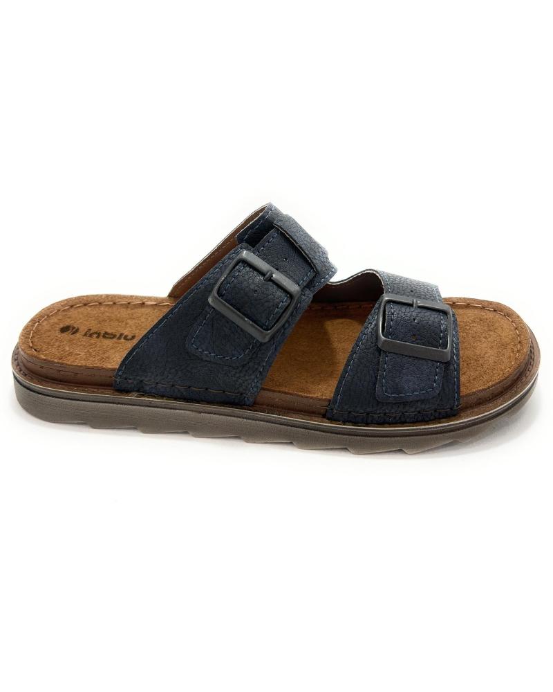 Sandálias de Homem DUENDY SANDALIAS CABALLERO METIDAS HEBILLAS CON AZUL