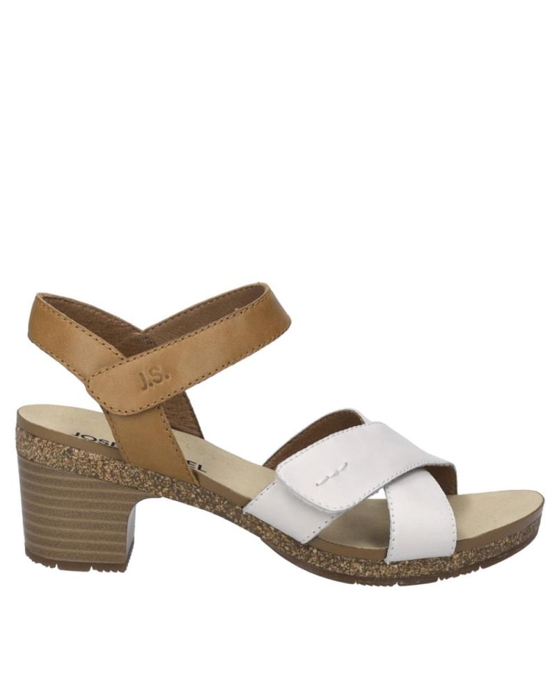 Sandalias de Mujer JOSEP SEIBEL GRACE-01 PIEL BLANCA BLANCO