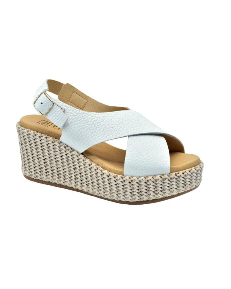 Sandalias de Mujer PITILLOS SANDALIA CRUZADA BLANCO