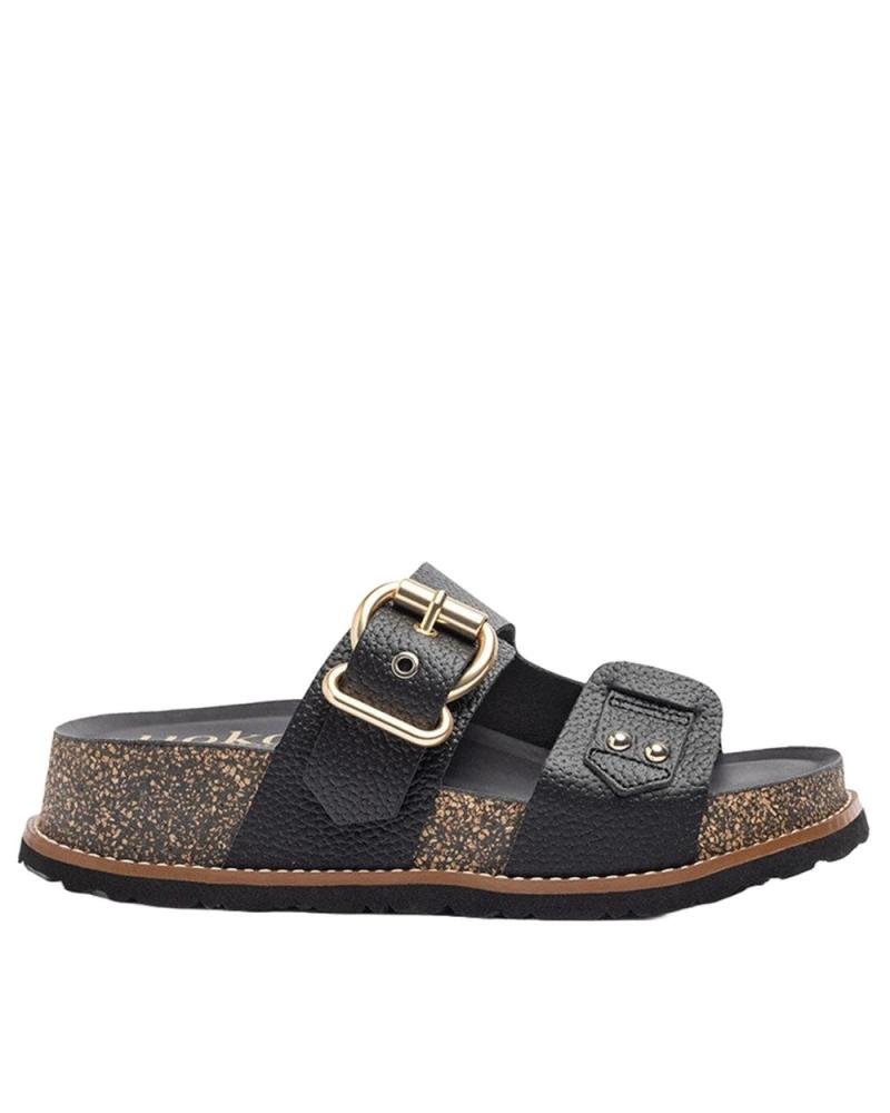 Sandálias de Mulher YOKONO OCA-252 PIEL NEGRA NEGRO